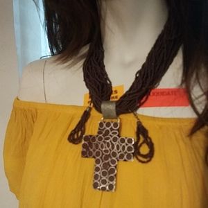 Necklace with matching earrings